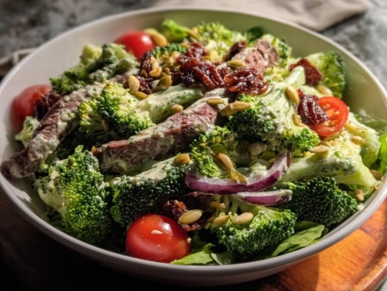 Creamy Broccoli Crunch Salad