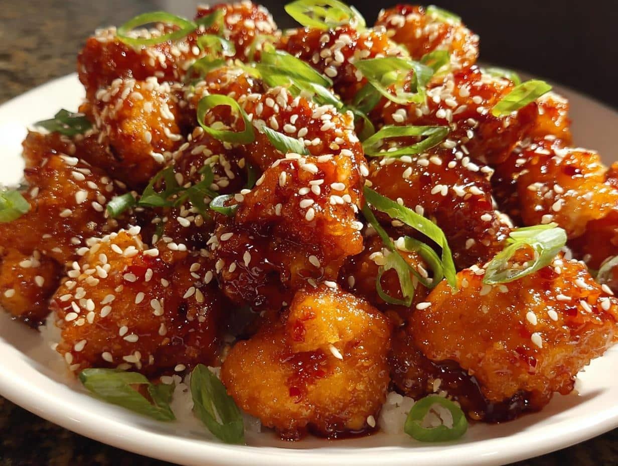 Crispy Sweet Sesame Chicken: 3 Secrets - Crispy Sweet Sesame Chicken - additional detail