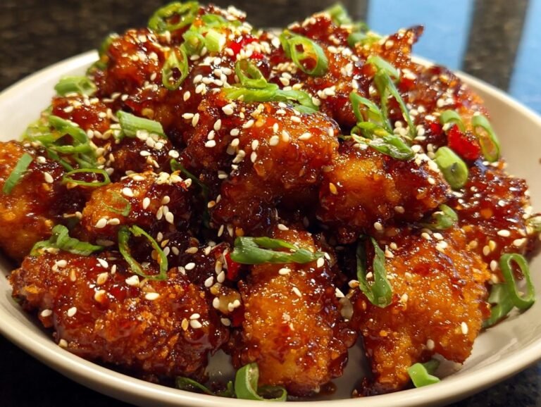 Crispy Sweet Sesame Chicken