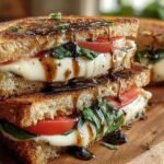 Grilled Balsamic Vinaigrette Sandwich
