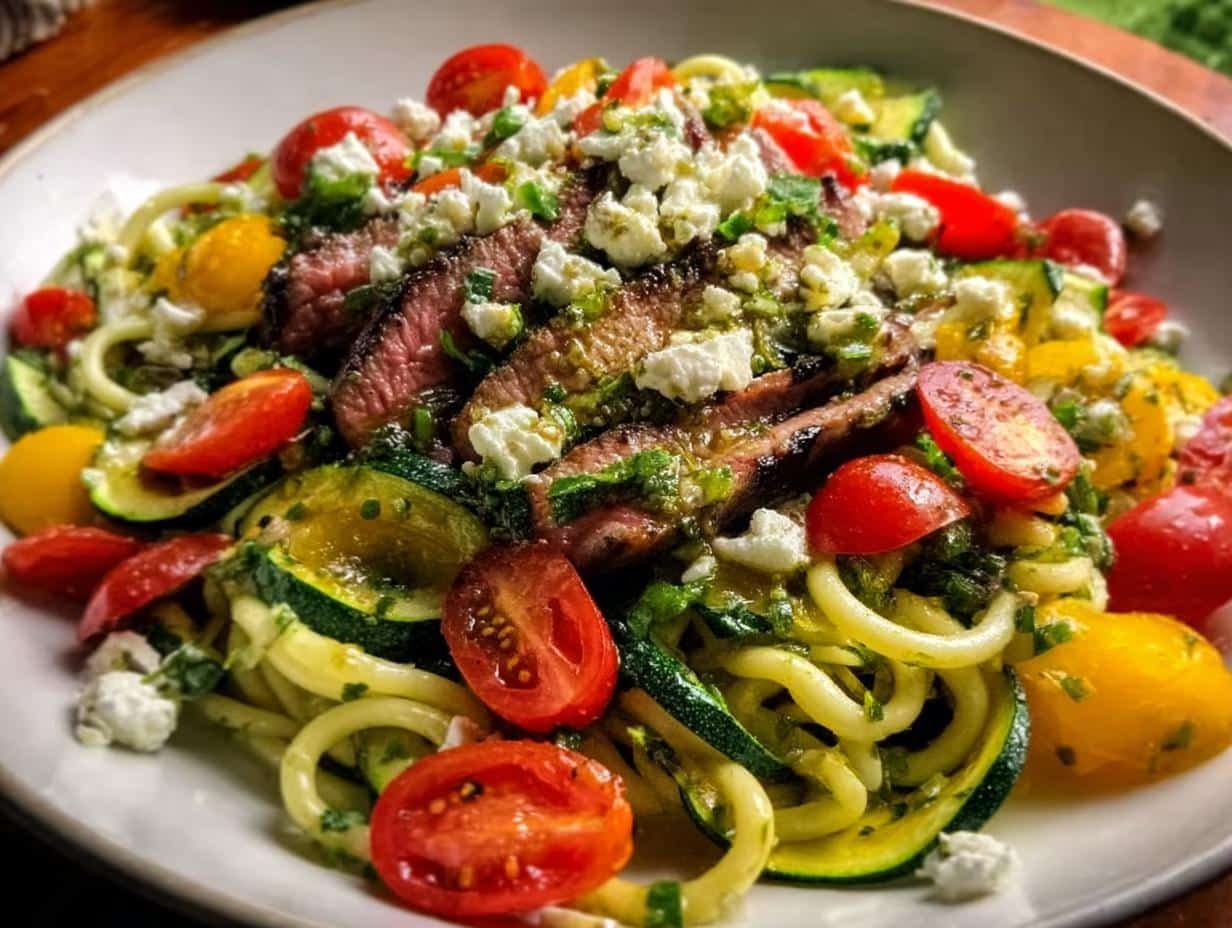 Grilled Zucchini Pasta Salad Perfection - Grilled Zucchini Pasta Salad - main visual representation