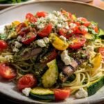 Grilled Zucchini Pasta Salad