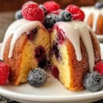 Mini Berry Bundt Cakes