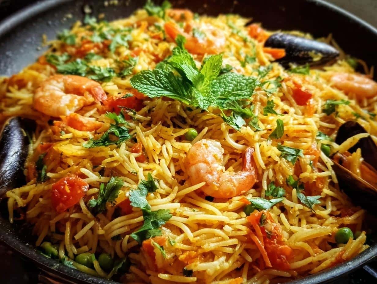 One Pot Vegetable Biryani: Amazing Flavor With 3 Cups Veg - One Pot Vegetable Biryani - additional detail