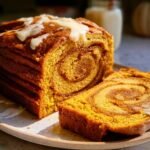 Pumpkin Cream Cheese Bread