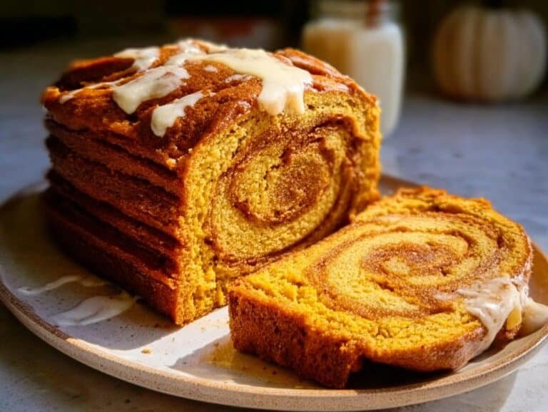 Pumpkin Cream Cheese Bread