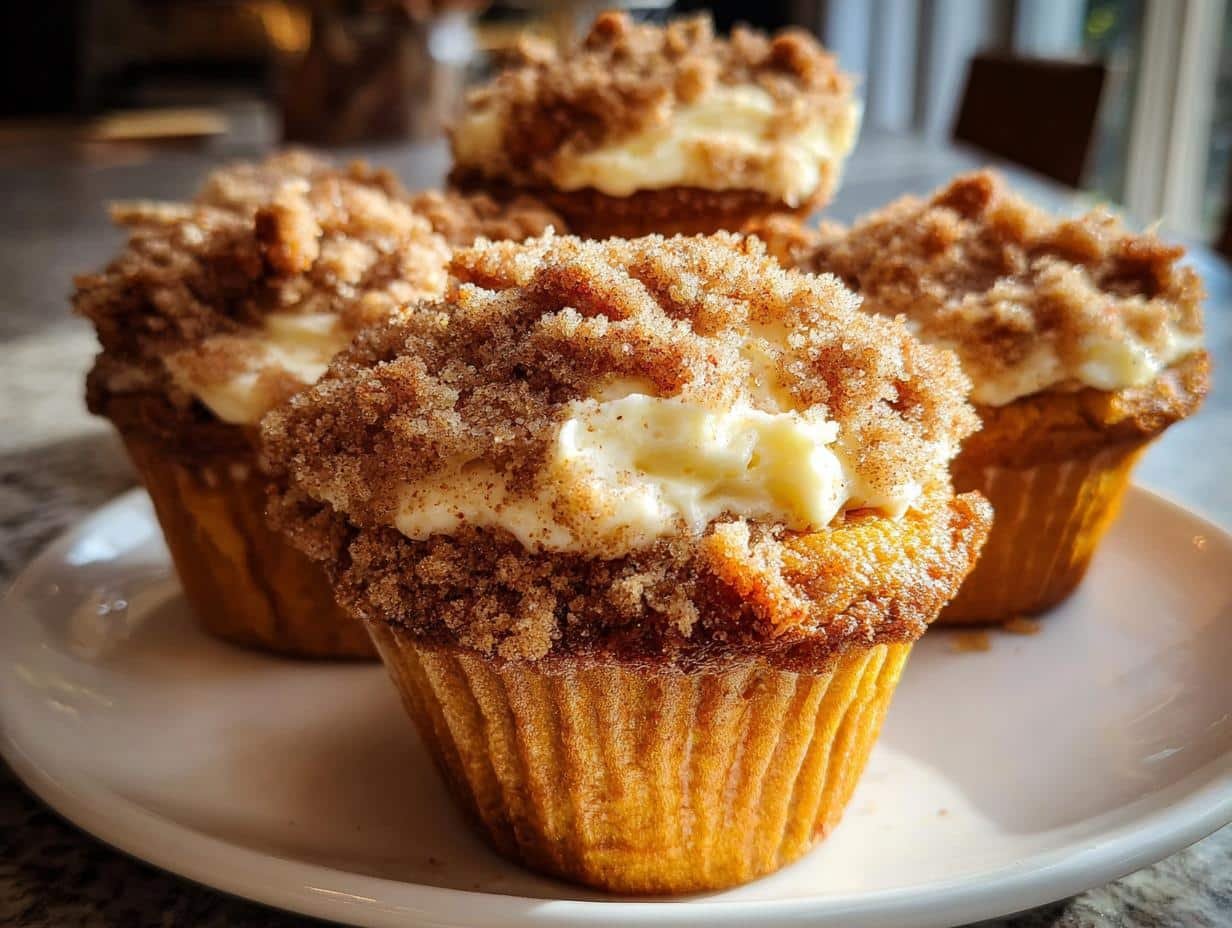 Pumpkin Cream Cheese Muffins: Deliciously Easy - Pumpkin Cream Cheese Muffins - main visual representation