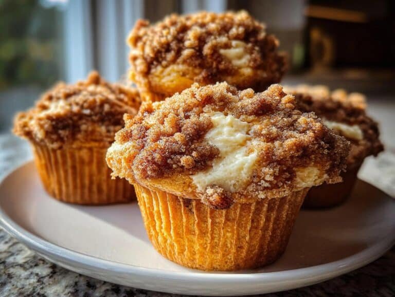 Pumpkin Cream Cheese Muffins