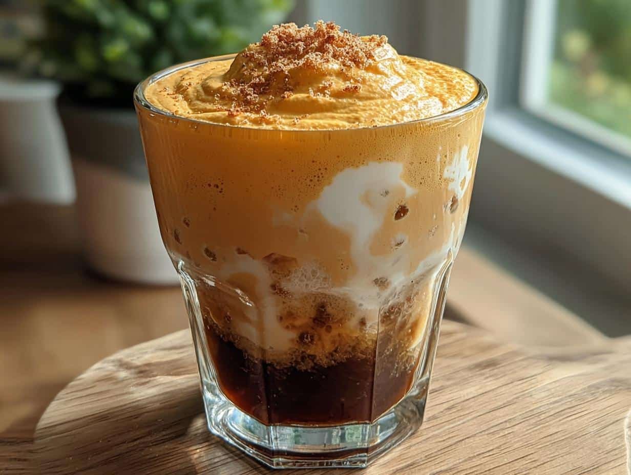 Pumpkin Cream Cold Brew: Delightful Fall Treat - Pumpkin Cream Cold Brew - additional detail