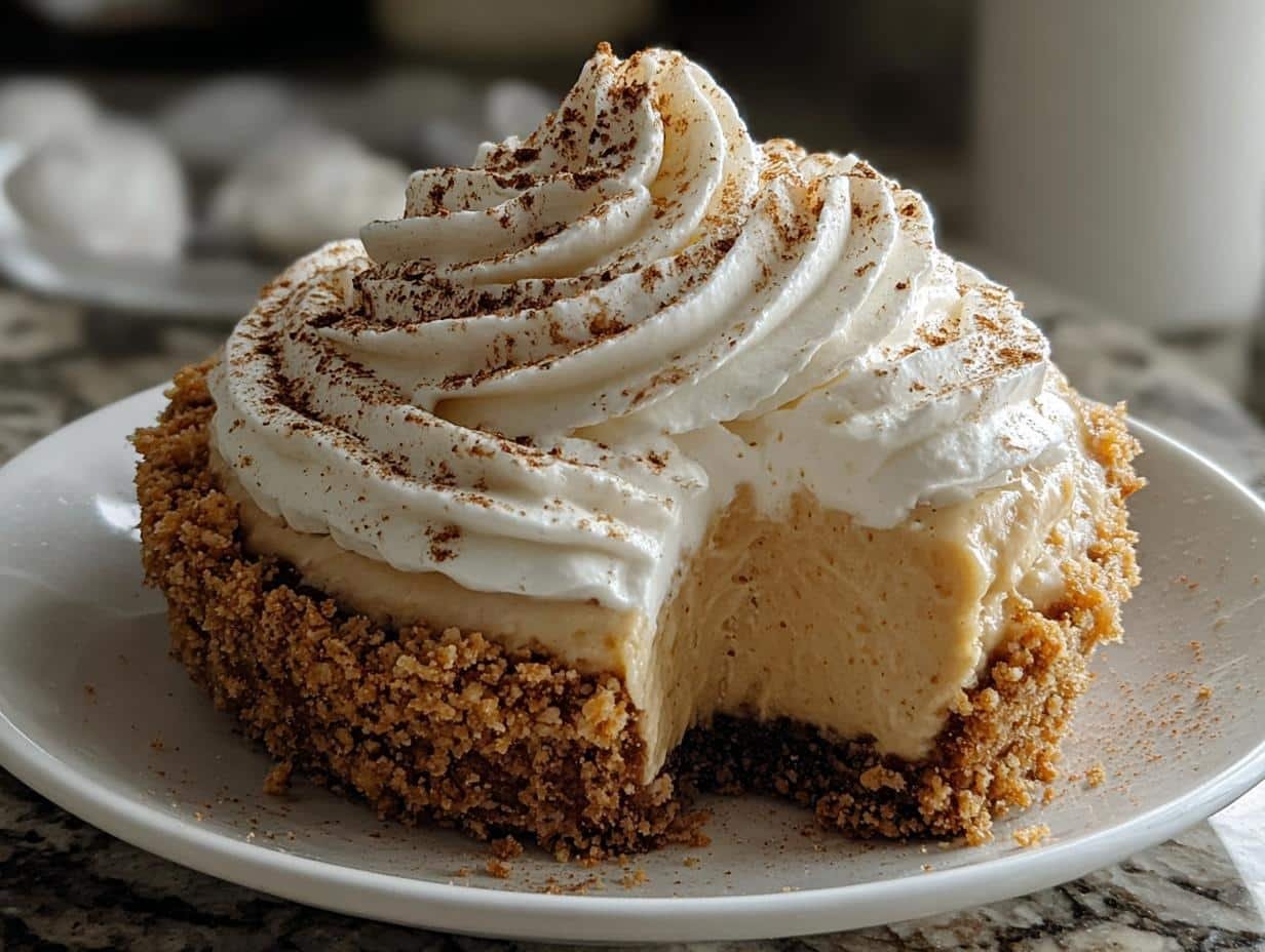 Pumpkin Spice Cream Pie