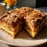 Salted Caramel Apple Crumble