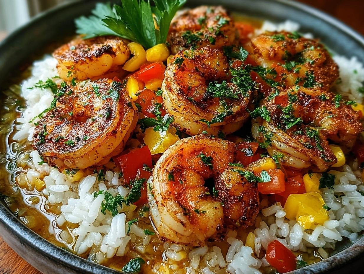 Spicy Cajun Shrimp Rice