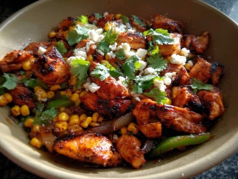 Street Corn Chicken Bowl