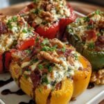 Stuffed Charcuterie Board Peppers