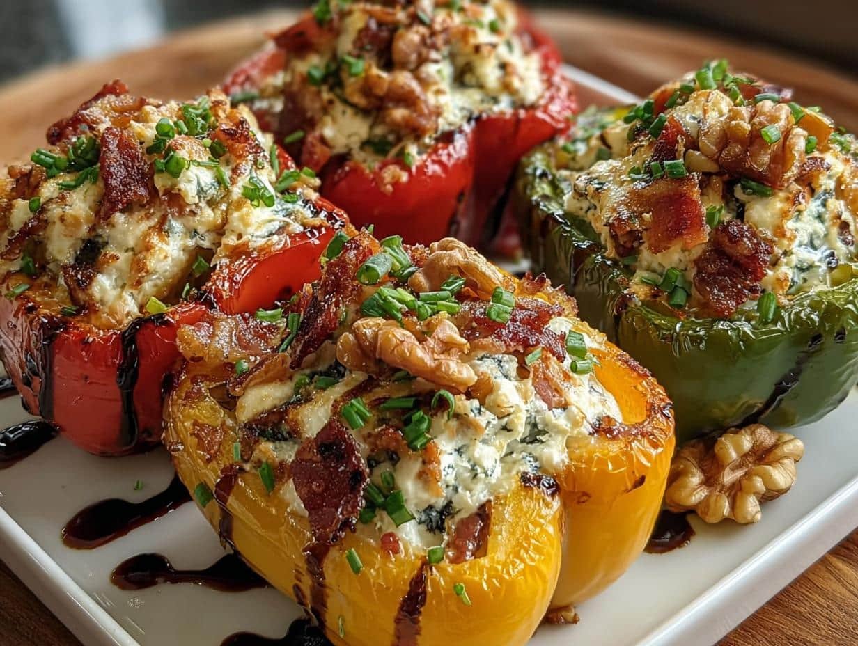 Stuffed Charcuterie Board Peppers