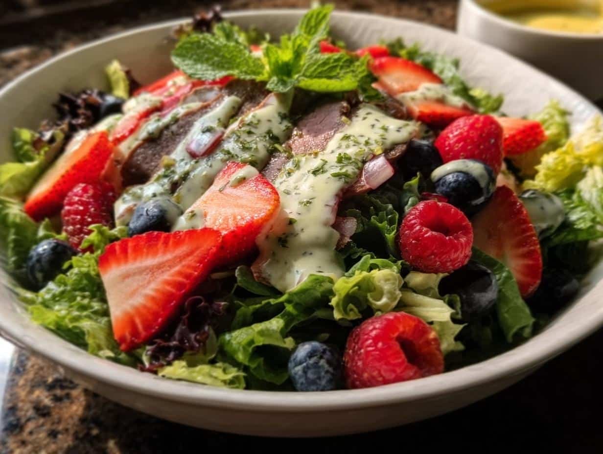 Superfood Berry Salad Creamy: 15 Min Delight - Superfood Berry Salad Creamy - main visual representation