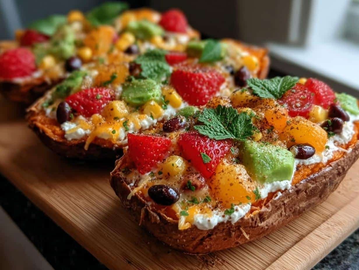 Sweet Potato Nacho Lunch: Delicious & Easy - Sweet Potato Nacho Lunch - additional detail