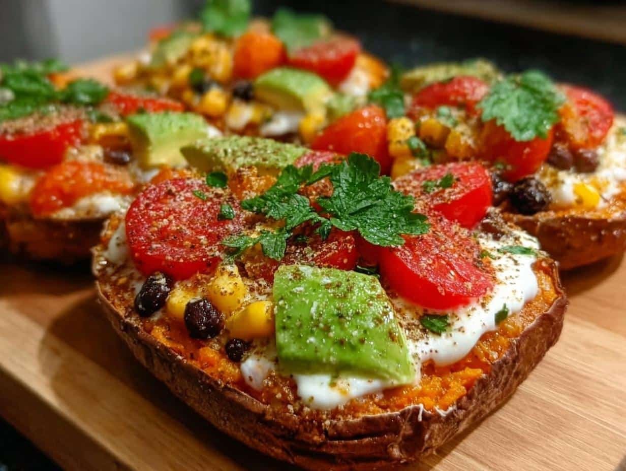 Sweet Potato Nacho Lunch: Delicious & Easy - Sweet Potato Nacho Lunch - additional detail