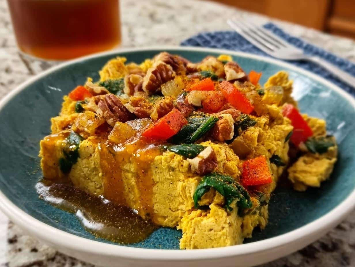 Tofu Vegetable Scramble Incredible 25 Min - Tofu Vegetable Scramble Incredible - additional detail