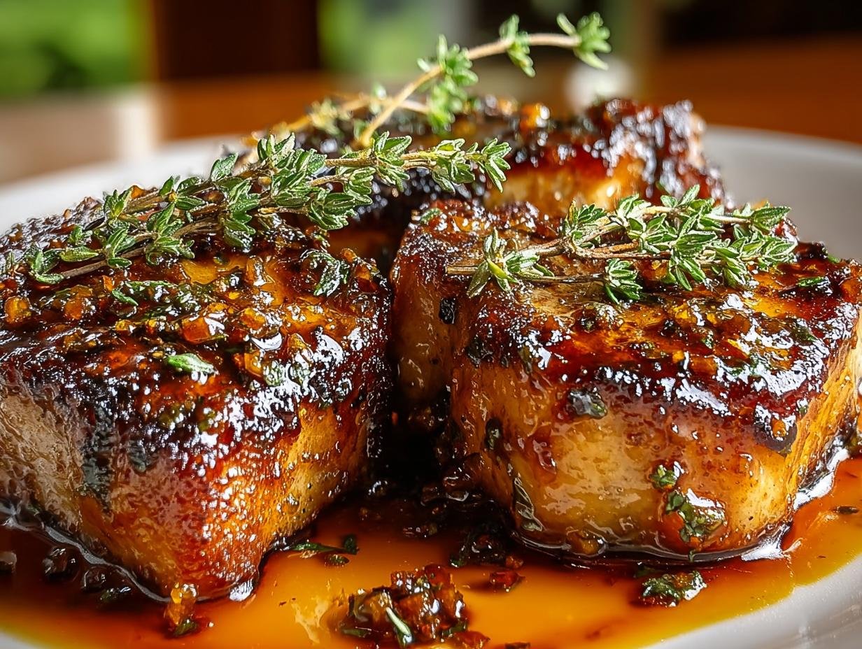 Apple Cider Glazed Pork