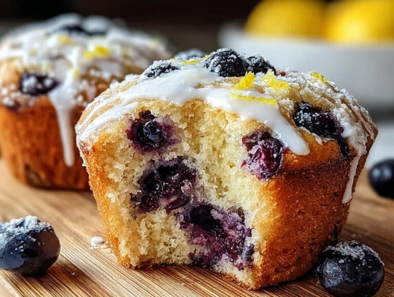 Bright Zesty Lemon Blueberry