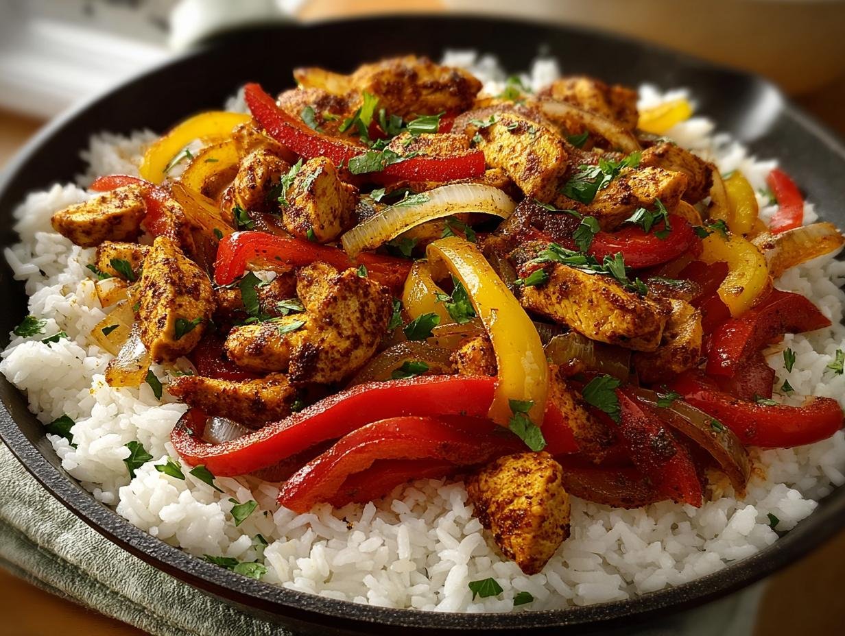 Cajun Chicken Skillet Stir: 1 Amazing Meal - Cajun Chicken Skillet Stir - additional detail