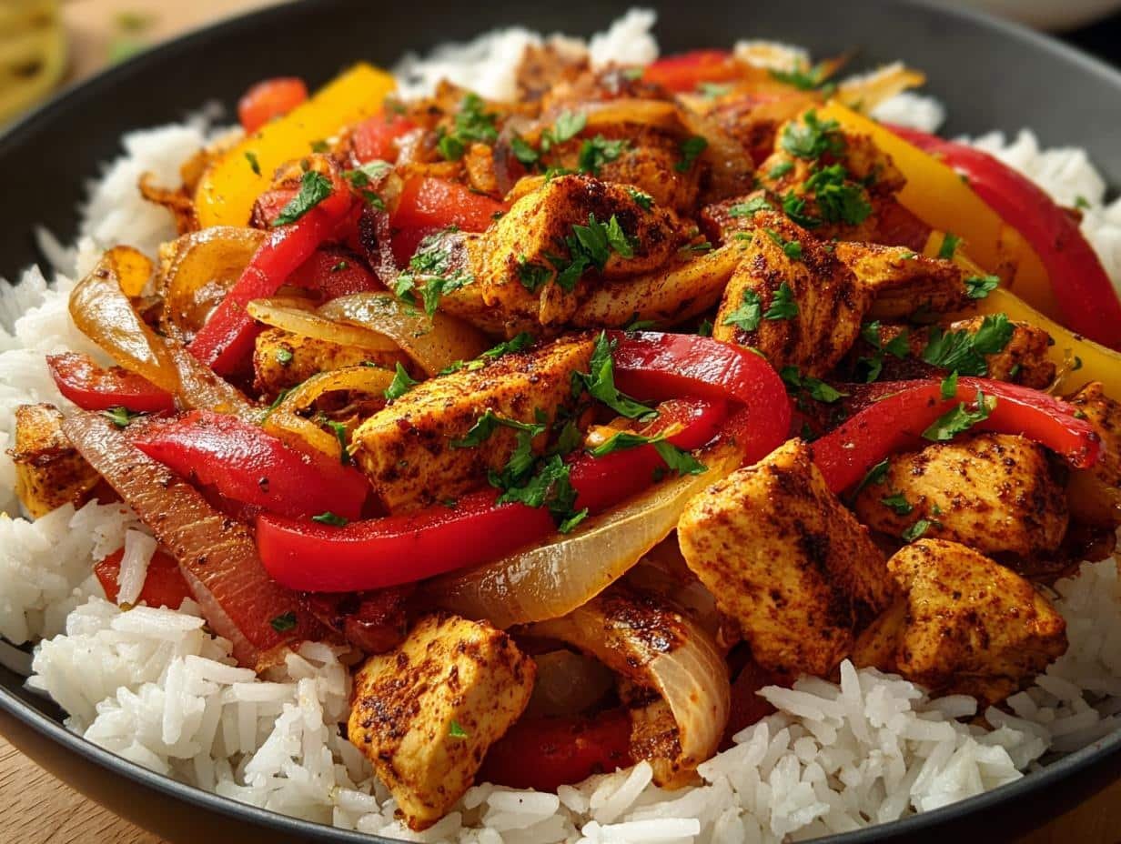 Cajun Chicken Skillet Stir: 1 Amazing Meal - Cajun Chicken Skillet Stir - additional detail