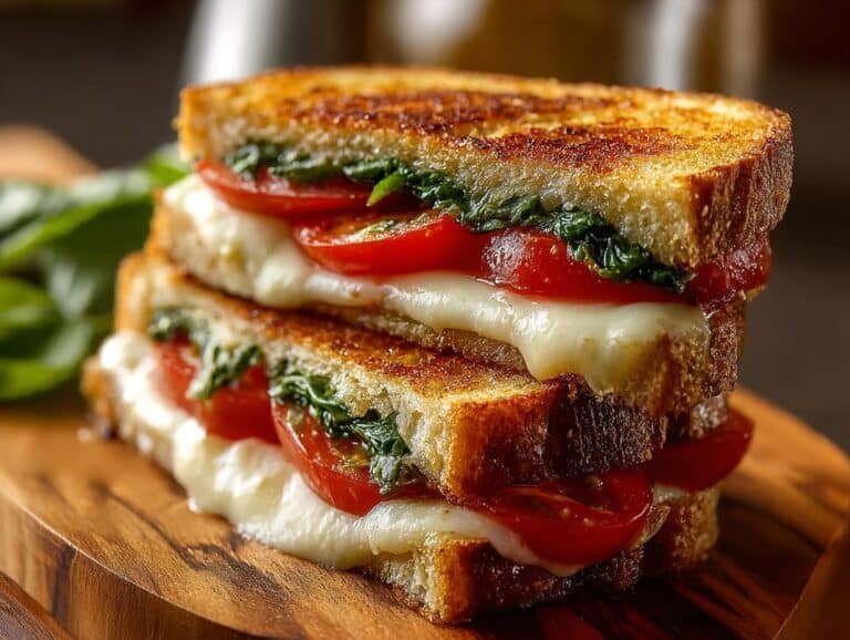 Caprese Grilled Cheese Sandwich