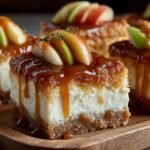Caramel Apple Cheesecake Bars