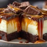 Caramel Brownie Cheesecake Incredible