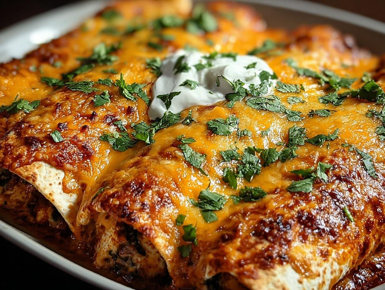 Cheesy Chicken Spinach Enchiladas: 1 Amazing Recipe - Cheesy Chicken Spinach Enchiladas - additional detail