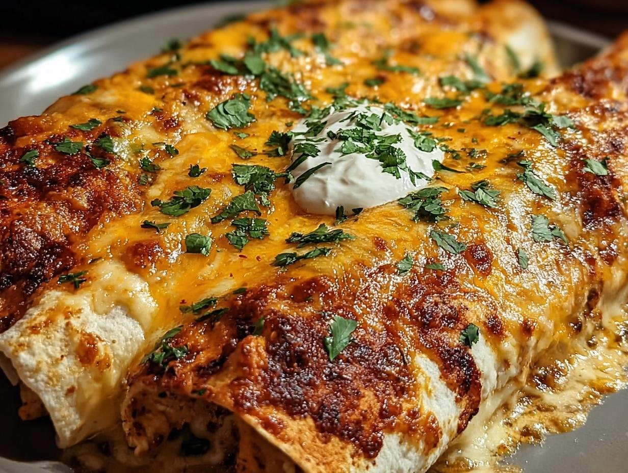 Cheesy Chicken Spinach Enchiladas: 1 Amazing Recipe - Cheesy Chicken Spinach Enchiladas - additional detail