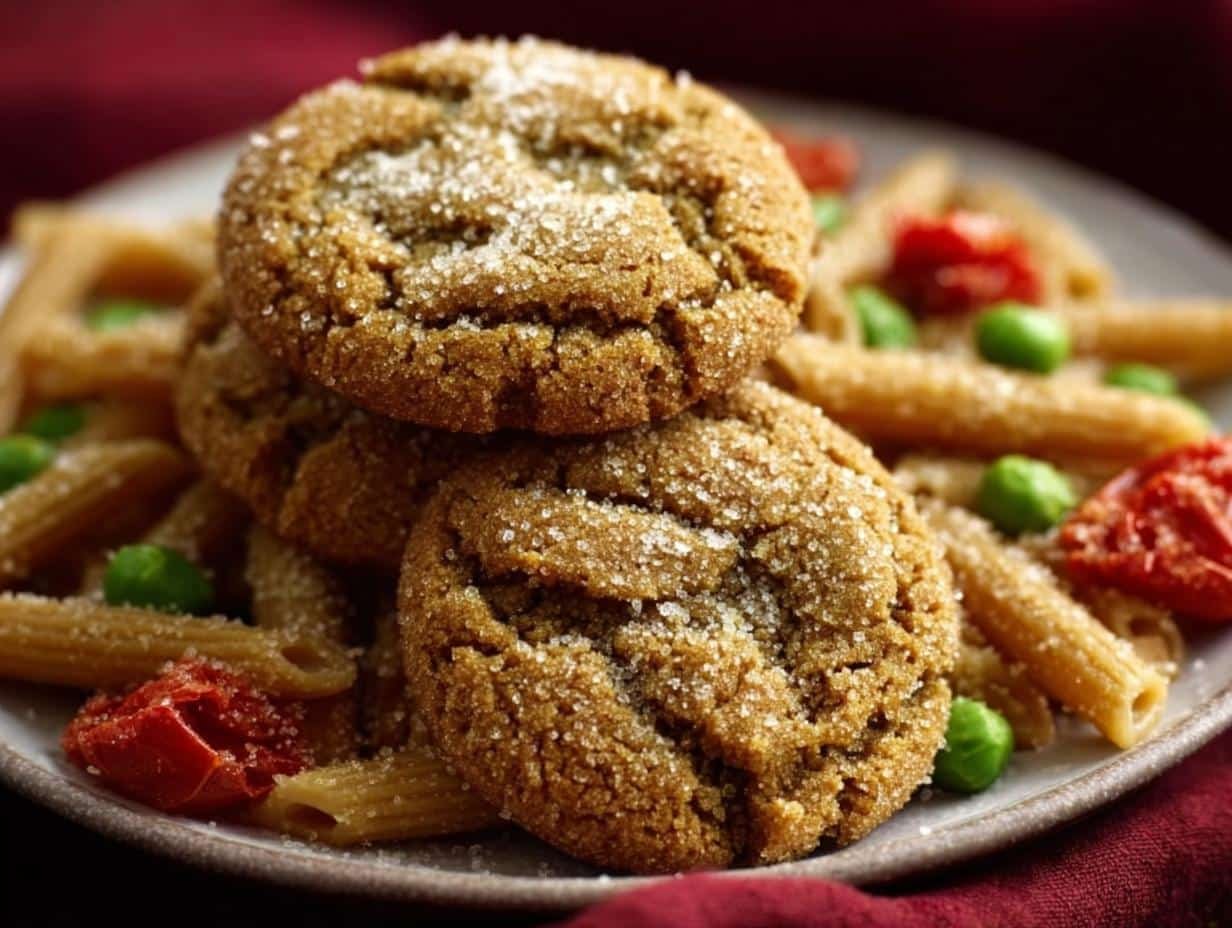 Chewy Ginger Molasses Cookies