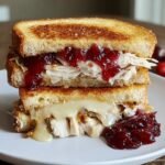 Cranberry Turkey Grilled Cheese