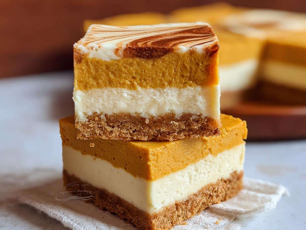 Creamy Pumpkin Cheesecake Bars: Amazing Taste - Creamy Pumpkin Cheesecake Bars - additional detail