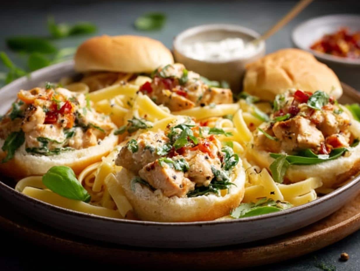 Creamy Ricotta Chicken Pasta