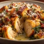 Crockpot Chicken Stuffing Incredible