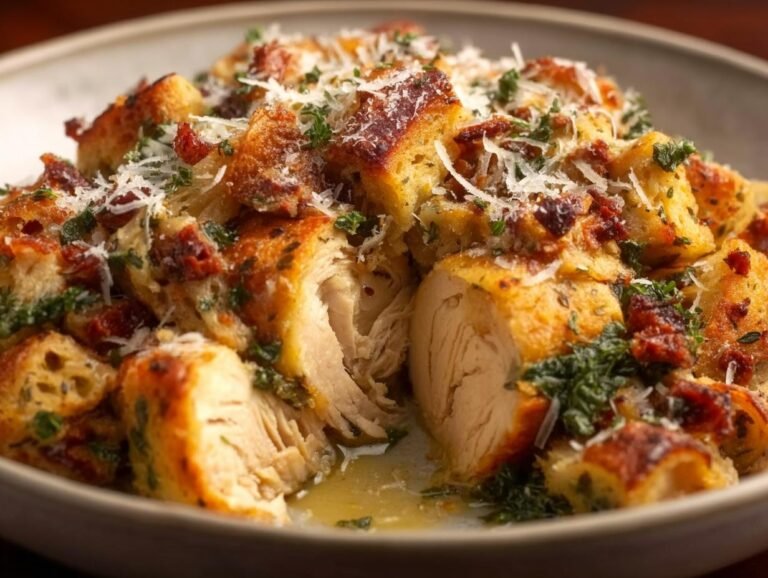 Crockpot Chicken Stuffing Incredible