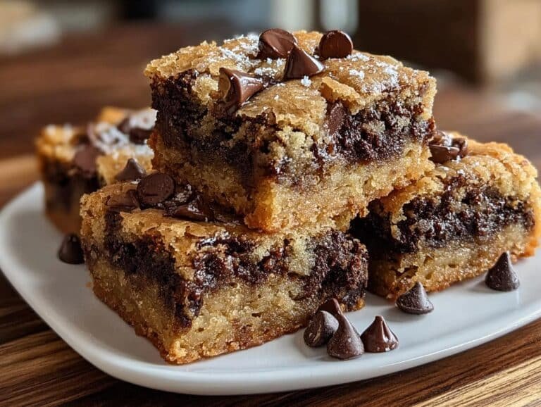 Decadent Chocolate Chip Blondies