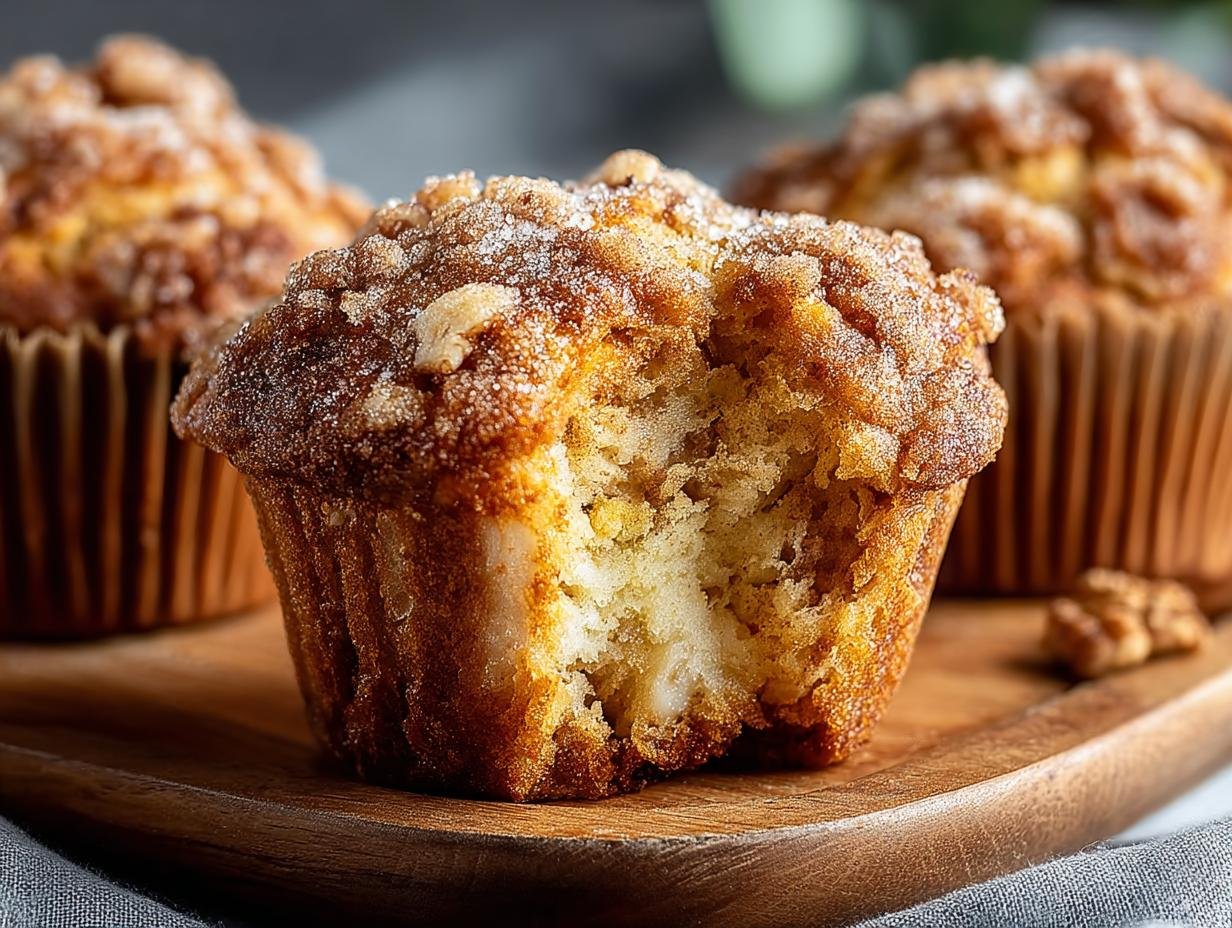 Fluffy Cinnamon Apple Muffins: 10 Amazing Steps - Fluffy Cinnamon Apple Muffins - additional detail