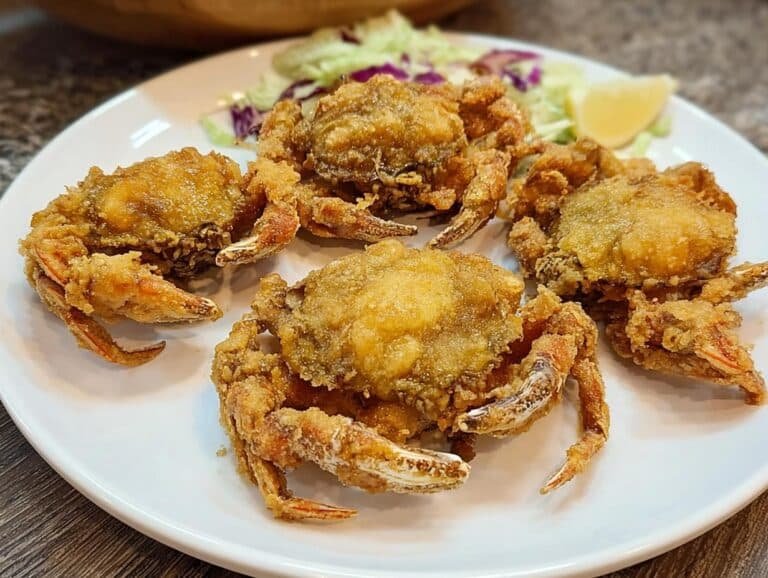 Fried Soft Shell Crabs