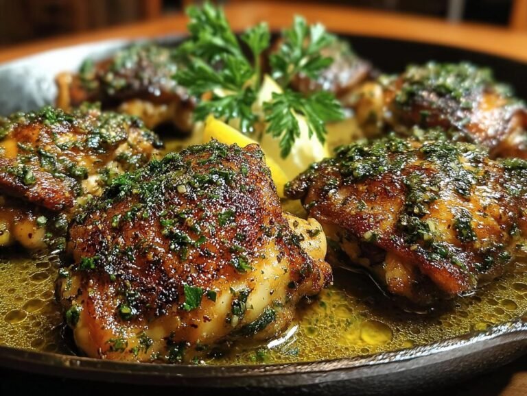 Garlic Butter Chicken Thighs