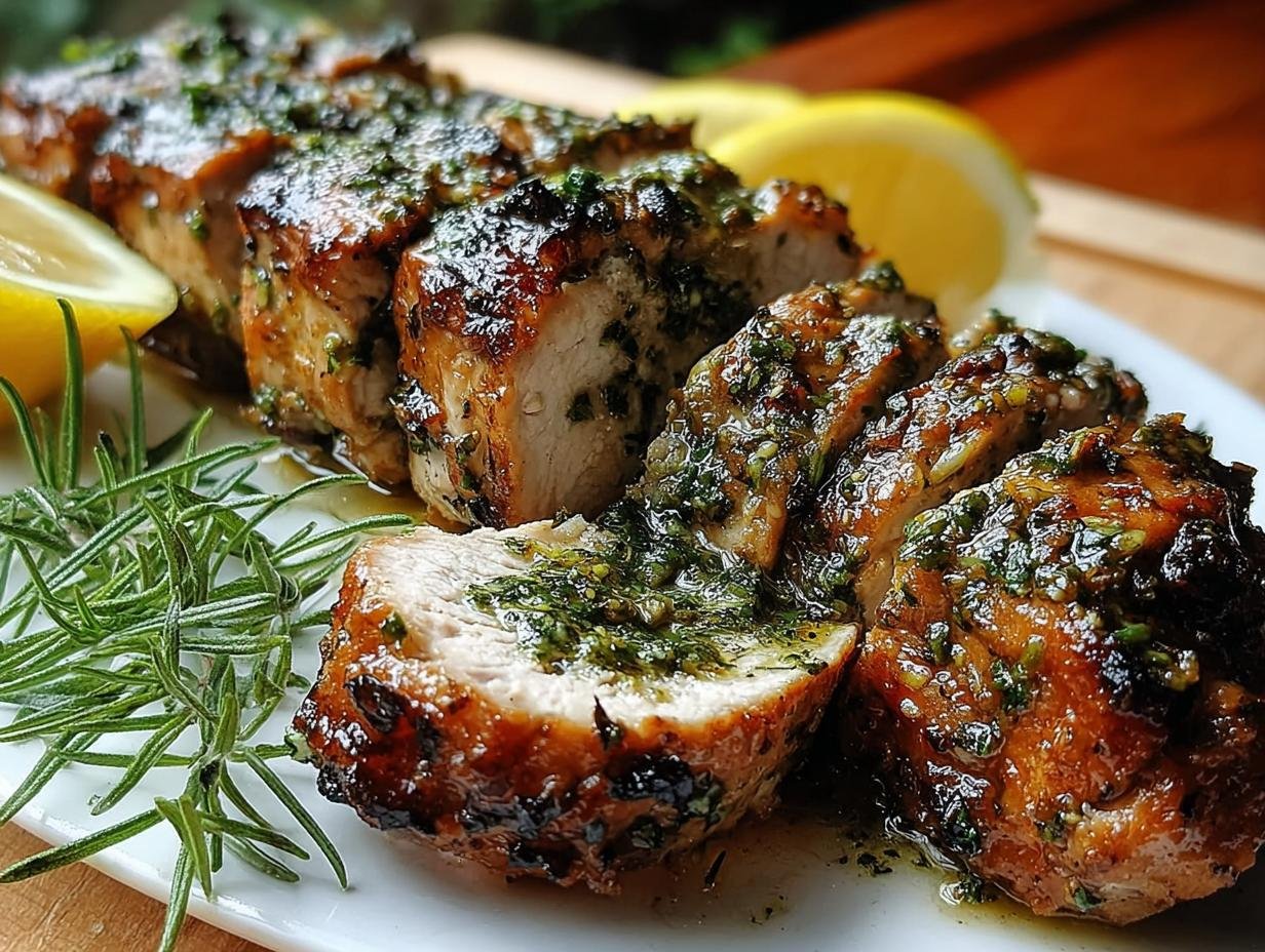 Garlic Herb Roasted Pork: Divine 1-Hour Meal - Garlic Herb Roasted Pork - additional detail