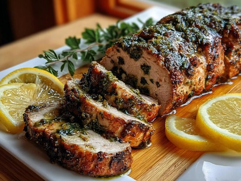 Garlic Herb Roasted Pork