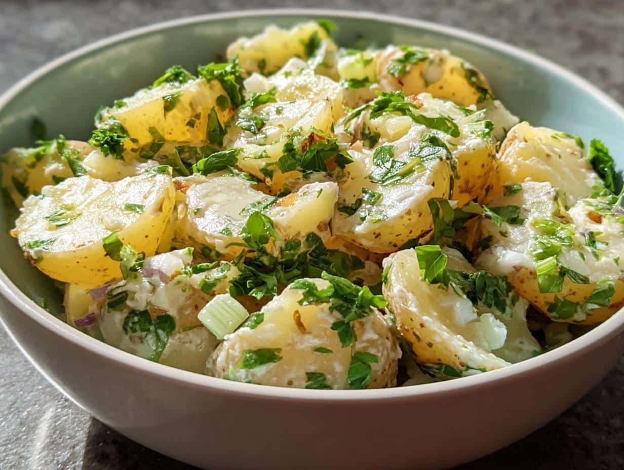 Authentic German Potato Salad: 1 Amazing Recipe - German Potato Salad - additional detail