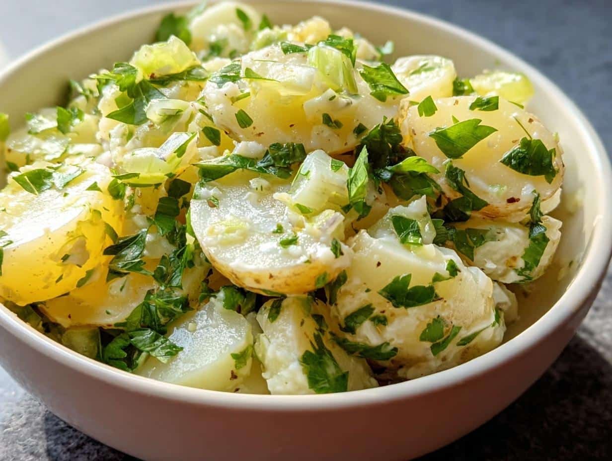 Authentic German Potato Salad: 1 Amazing Recipe - German Potato Salad - additional detail