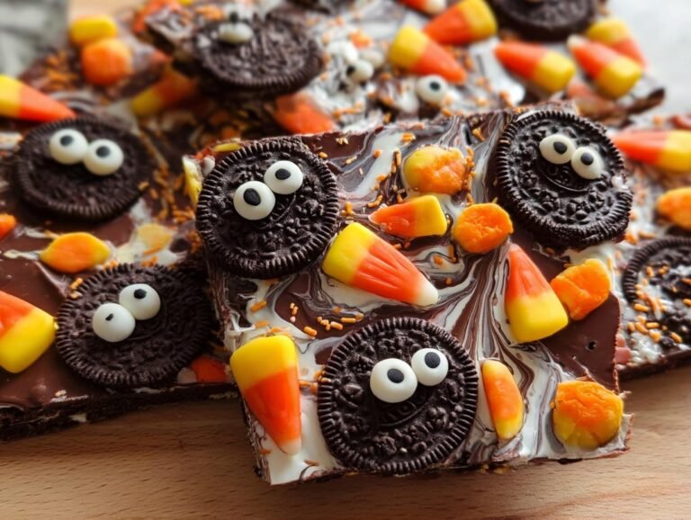 Halloween Chocolate Bark Delightful