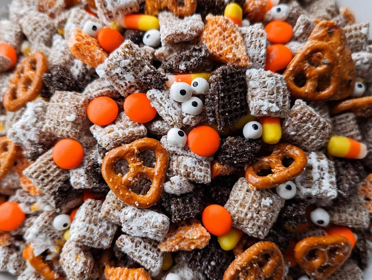Halloween Muddy Buddies Treats: Spooky & Fun! - Halloween Muddy Buddies Treats - main visual representation