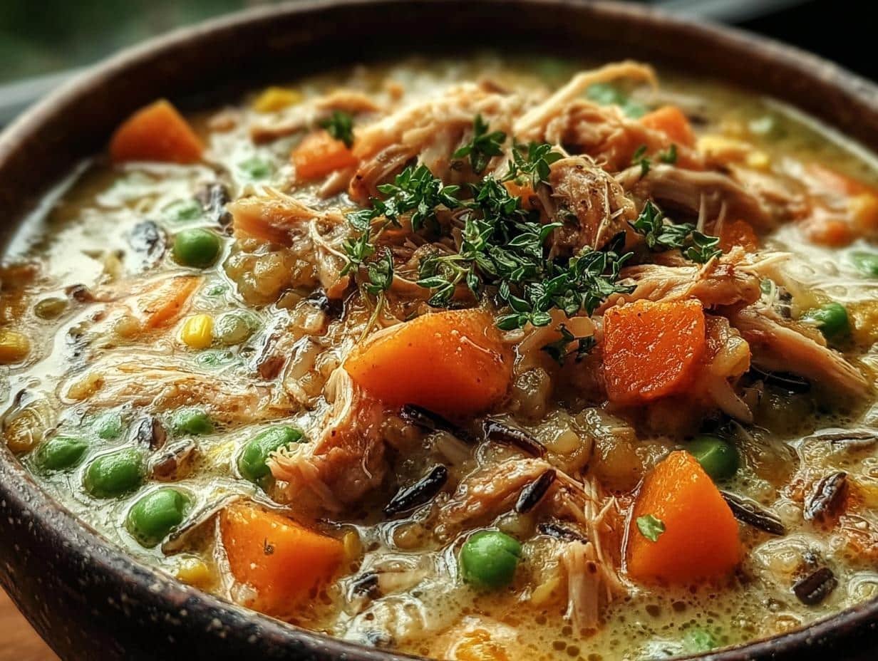 Hearty Crockpot Chicken Wild
