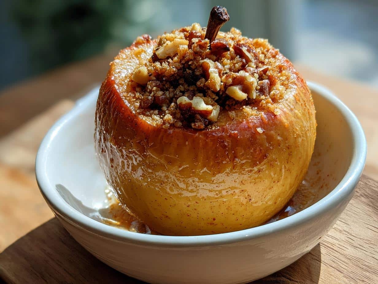 Heavenly Spiced Baked Apple